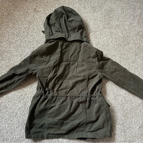 Olive Utility Jacket - Picture 2 of 4